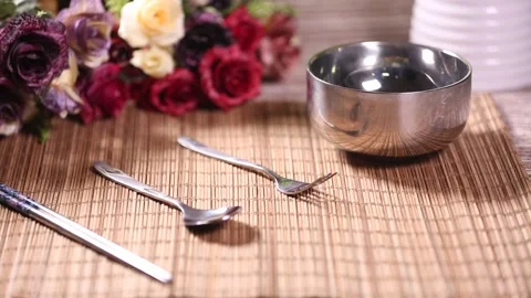 Stainless steel tableware (1) 動画素材 202155879
