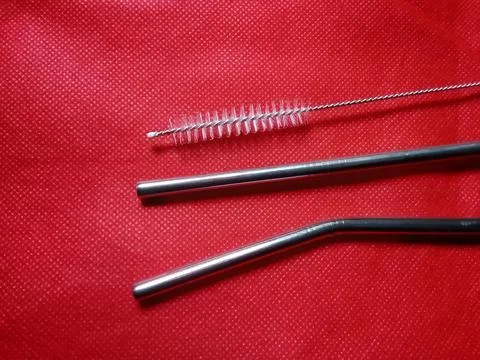 Stainless straw Фото