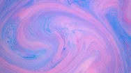 Stains Of Blue And Pink Ink On The Water. Abstract Colored Background Footage Stock Footage