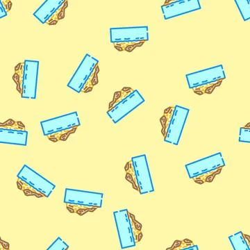 Stains rocks water vector seamless pattern イラスト素材