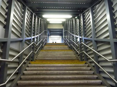 Stair case view Stock Photos