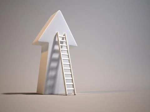 Stair up Illustrazione stock