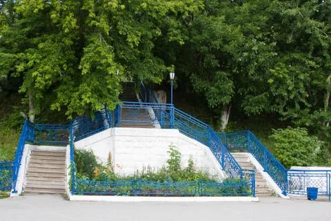 Stair in a park Stock Photos