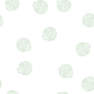 Stair refinishing glyph seamless pattern Stock Illustration
