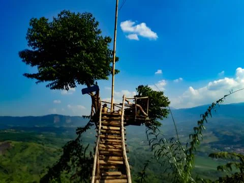 Stair to the sky 스톡 사진