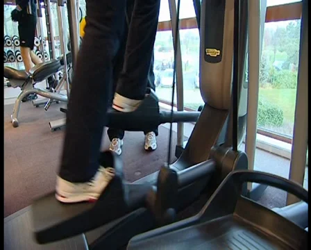 Stair stepper Stock Footage 35875957