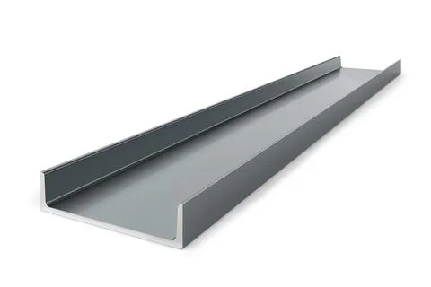 Stair stringer channel - 3D 스톡 일러스트
