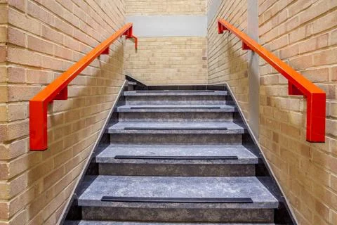 Staircase in an building Stock Photos