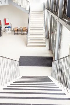 Staircase in an building Stock Photos