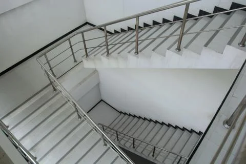 Staircase building Foto stock