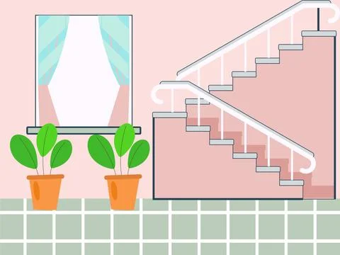 Staircase Concept Illustration Stock Illustration
