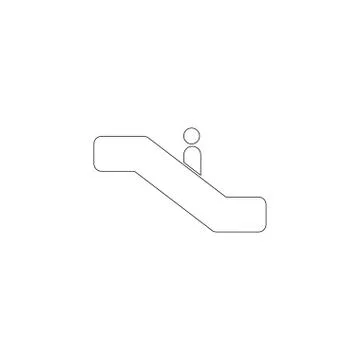 Staircase. flat vector icon Stock Illustration