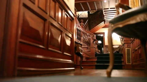 Staircase from Floor Stock Footage 40807139