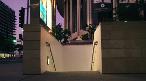 Staircase Going Down Stock Footage 529591