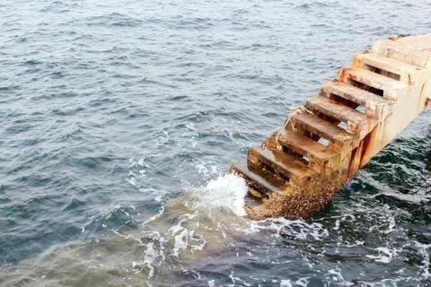 Staircase harbor Stock Photos