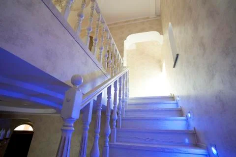 Staircase in  house Stock Photos
