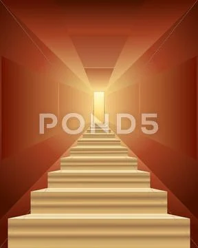 Staircase Stock Illustration