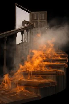 Staircase Ilustração Stock