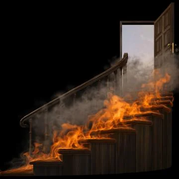 Staircase Stock Illustration