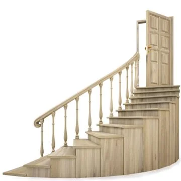 Staircase Illustrazione stock