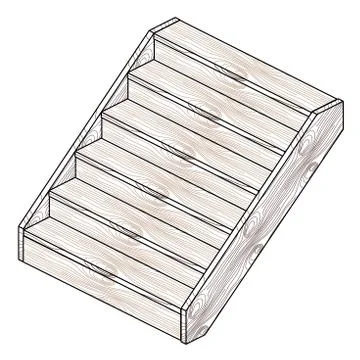 Staircase Stock Illustration