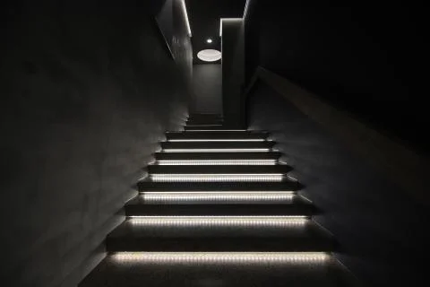Staircase in a modern interior 写真素材