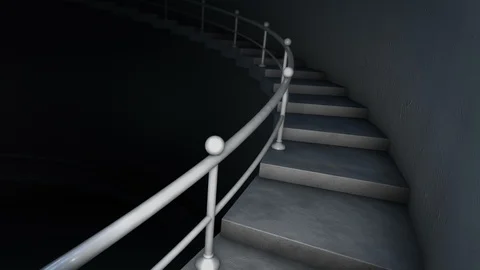Staircase to Nowhere Stock Footage 86831808