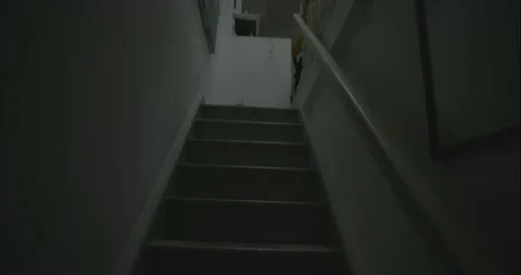 Staircase POV Stock Footage 166478517