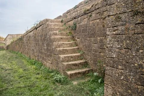 Staircase in stone Stock Photos