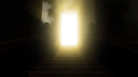 Staircase Tunnel Whirlpool 01 Stock Footage 162202987