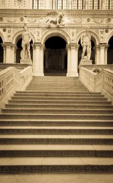 Staircase in Venice Foto stock