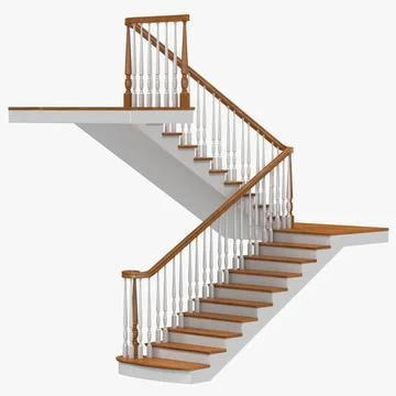 Stairs 3 3D Model