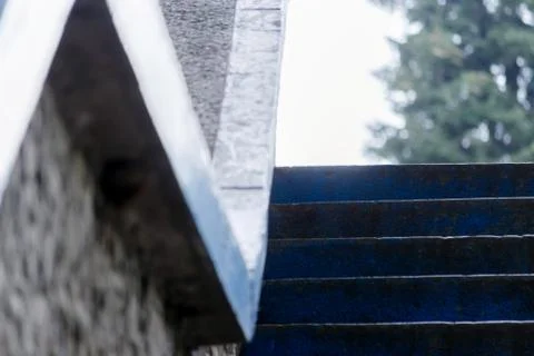 Stairs up abstract geometric pattern Stock Photos