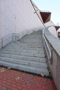 The stairs up and down Stock Photos