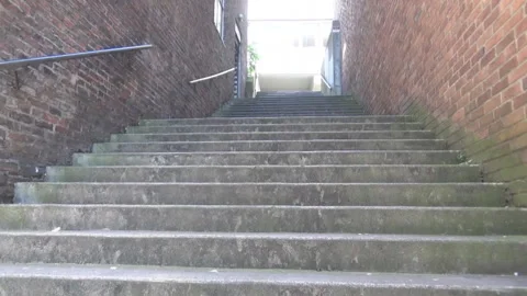 Stairs and sun Stock Footage 86478366