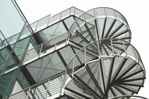 Stairs as architectural element Stock Photos