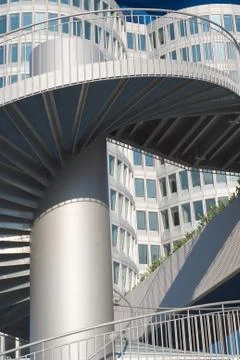 Stairs as architectural element Stock Photos