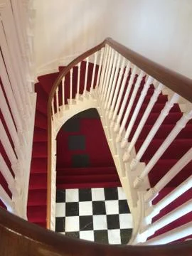 Stairs to below Stock Photos
