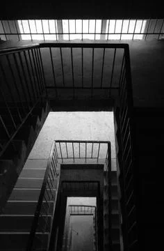 Stairs in the building Stock Photos