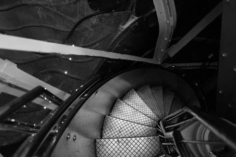 Stairs Down From the Crown Stock Photos