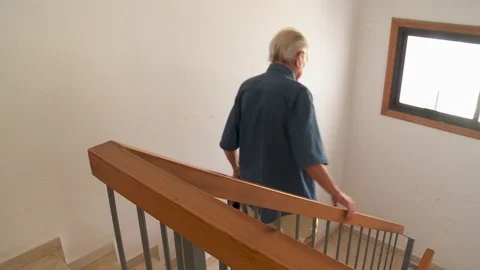 Stairs down Stock Footage 113037725