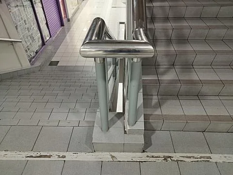 Stairs going up and down Stock Photos