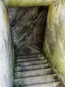 Stairs, Going Down Stock Photos