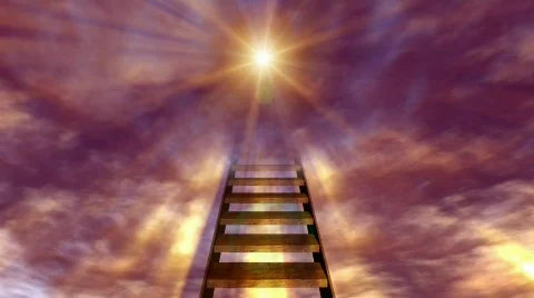 Stairs to Heaven 库存影片 603741