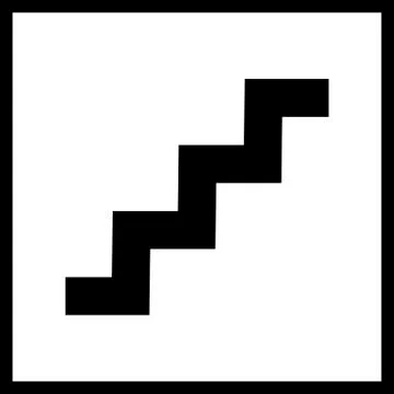 Stairs icon Stock Illustration