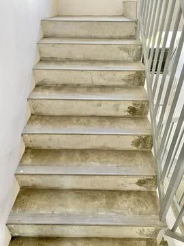 Stairs inside the building Stock Photos