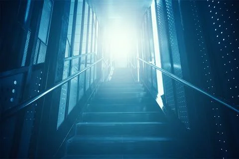 Stairs to the light Stock Photos