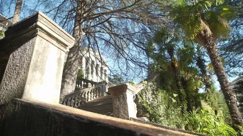 Stairs in the old Palace Stock Footage 81568385