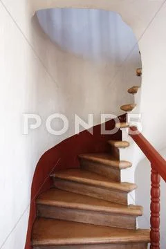 Stairs, Patzcuaro, Michoacan, Mexico Stock Photos