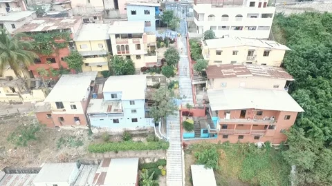 Stairs of the peñas Video stock 241609033